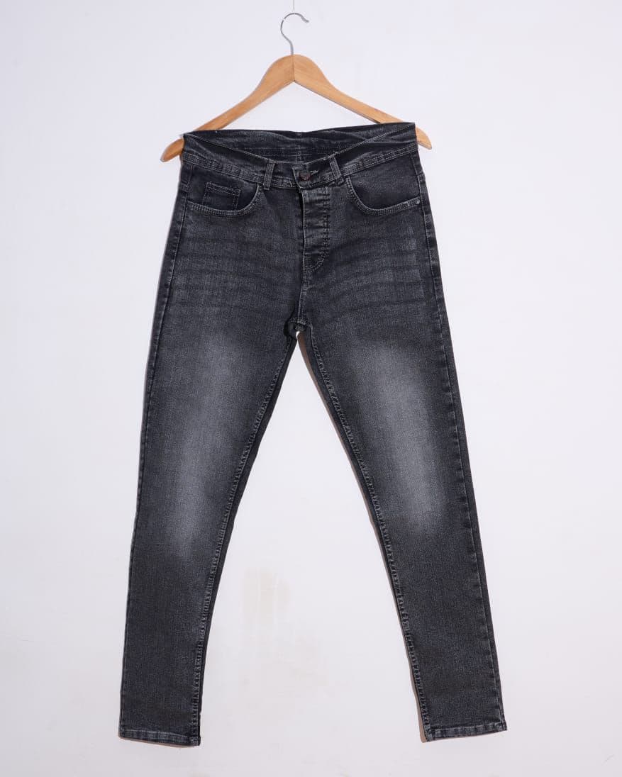 بنطلون جينز ليكرا سادة