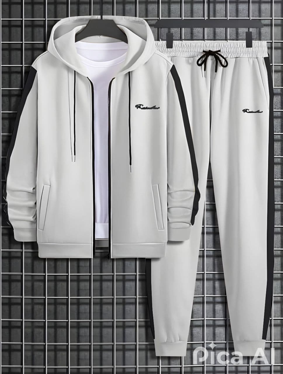 ترنج ميلتون مبطن تقيل – قطعتين (تيشيرت + بنطلون)